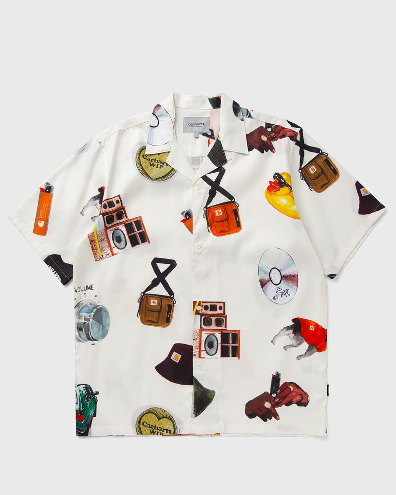 Carhartt WIP S/S Jacob Rochester Shirt White