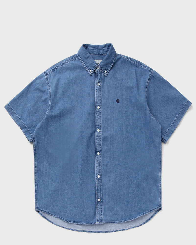 Carhartt WIP S/S Lucas Shirt Blue