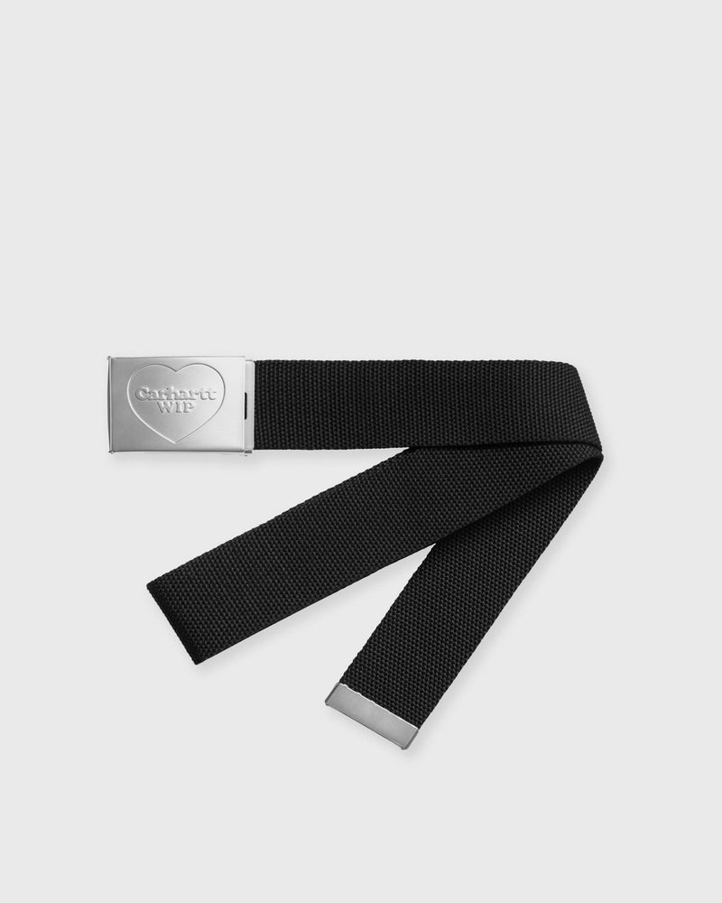 Carhartt WIP Heart Clip Belt Black