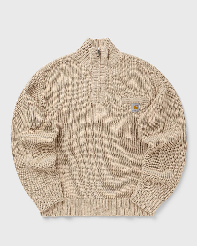 Carhartt WIP Detroit Half Zip Sweater Beige