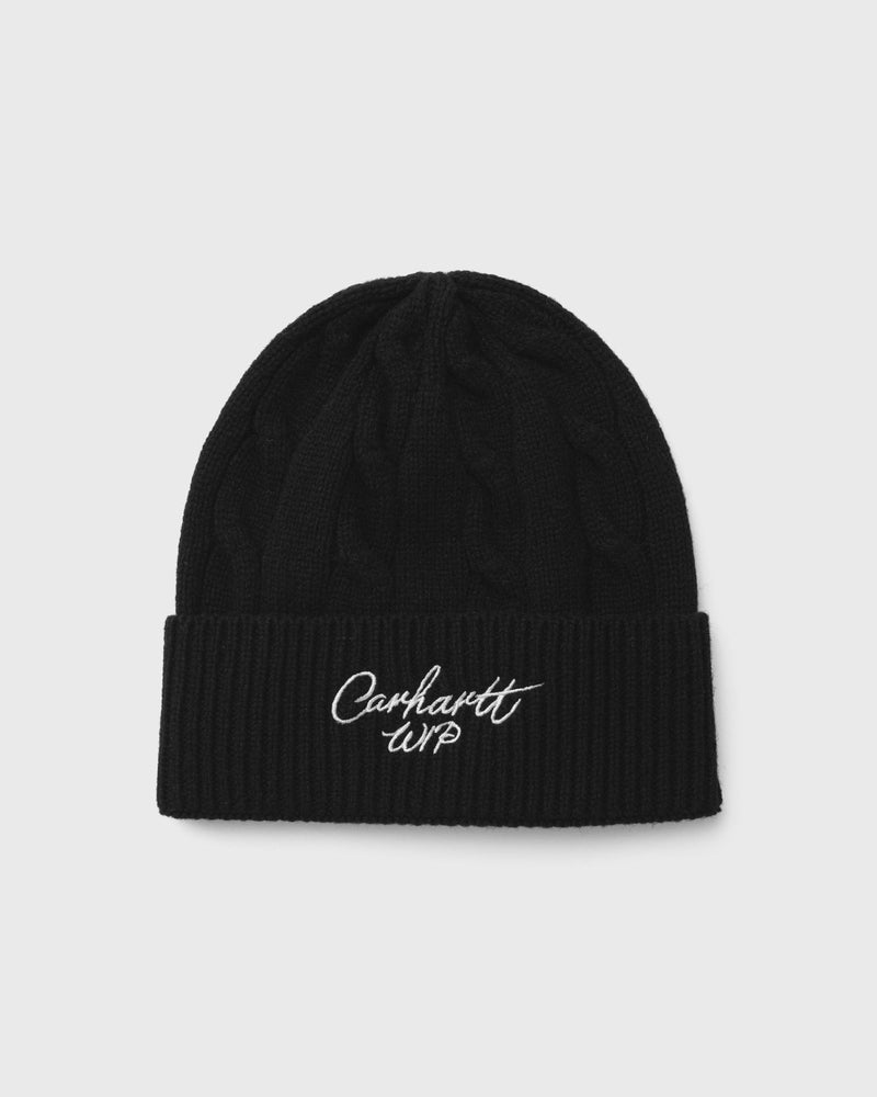 Carhartt WIP Signature Cable Beanie Black