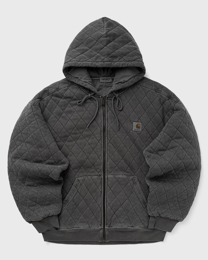 Carhartt WIP Hooded Vista Quilted Sweat Jacket Black