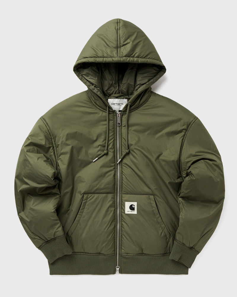 Carhartt WIP Womens Hooded Gadd Jacket Green