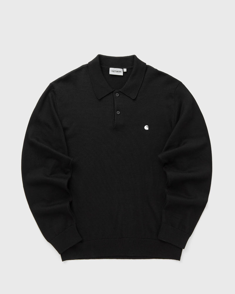 Carhartt WIP L/S Madison Polo Black