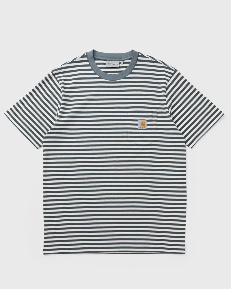 Carhartt WIP S/S Ezra Pocket Tee Blue