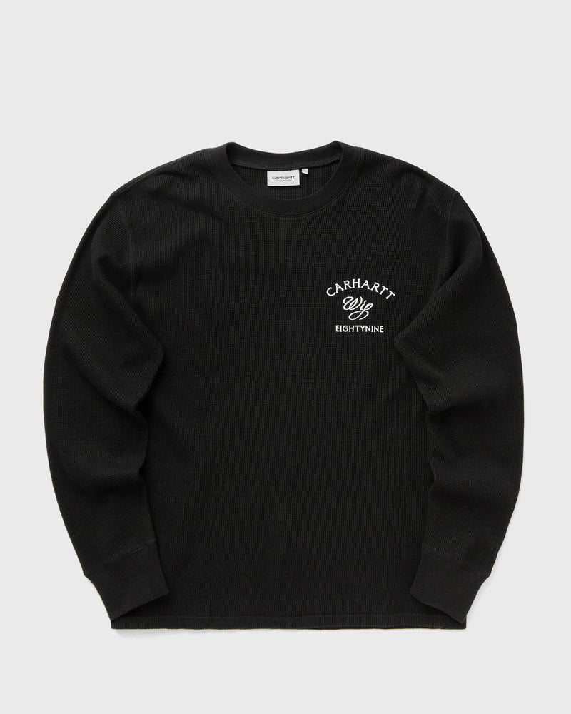Carhartt WIP L/S Eightynine Waffle Tee Black