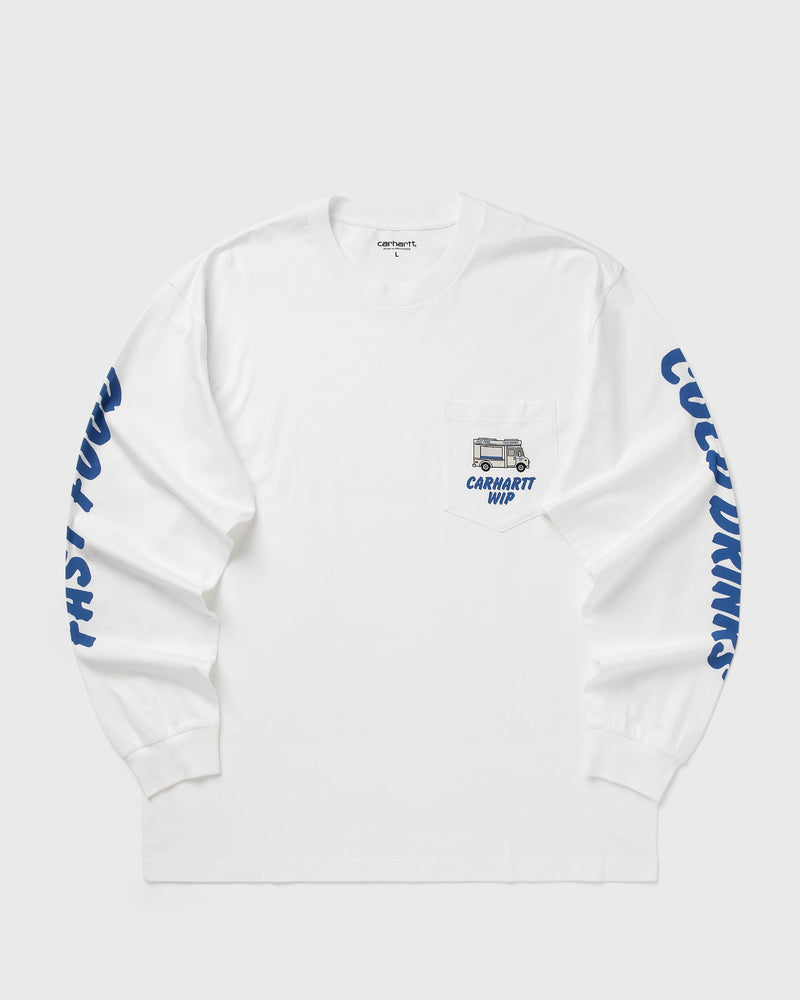 Carhartt WIP L/S Cold Drinks Tee White