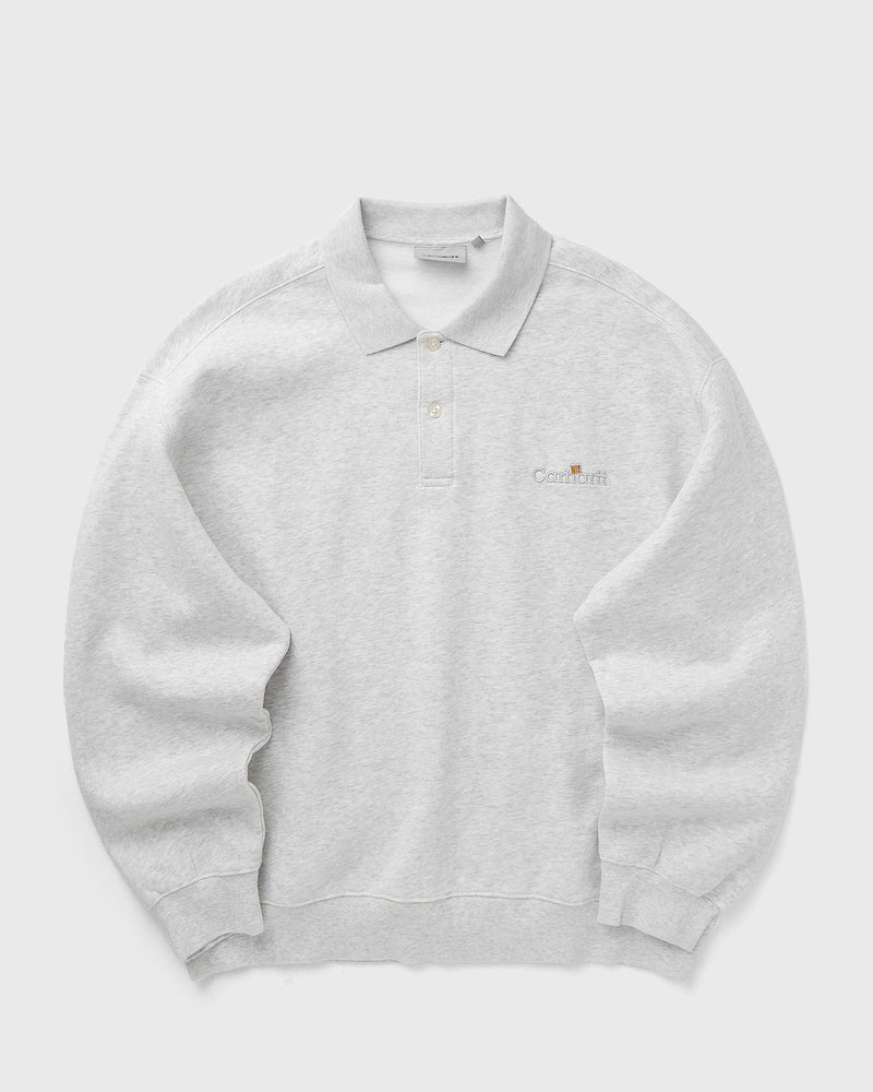 Carhartt WIP WIP Label Polo Sweat Grey