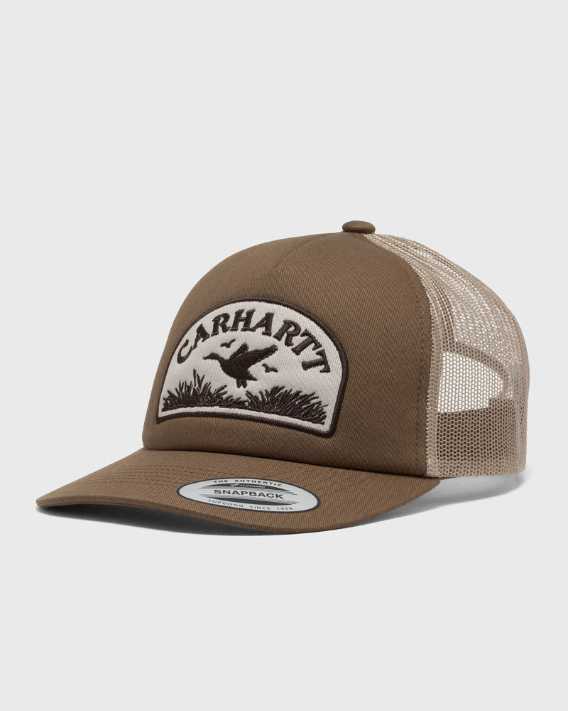 Carhartt WIP Take Off Trucker Cap Beige