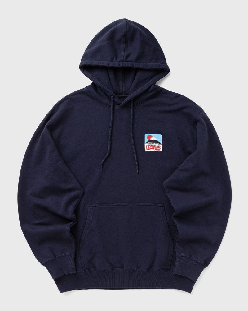 Edwin Sunset on Fuji San Hoodie Sweat Blue