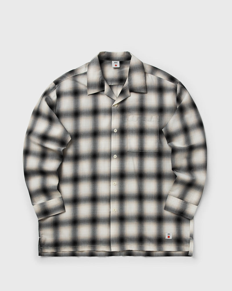 Edwin Open Collar Shirt Beige