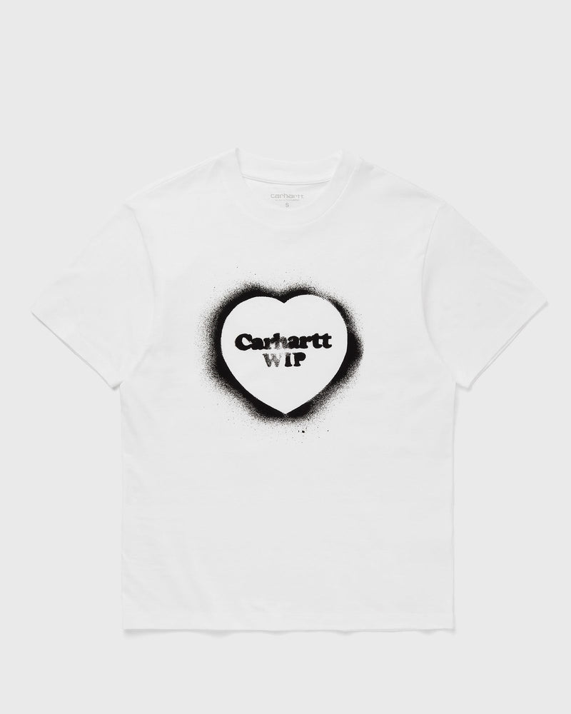 Carhartt WIP Womens S/S Spray Heart Tee White