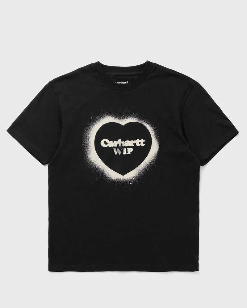 Carhartt WIP Womens S/S Spray Heart Tee Black