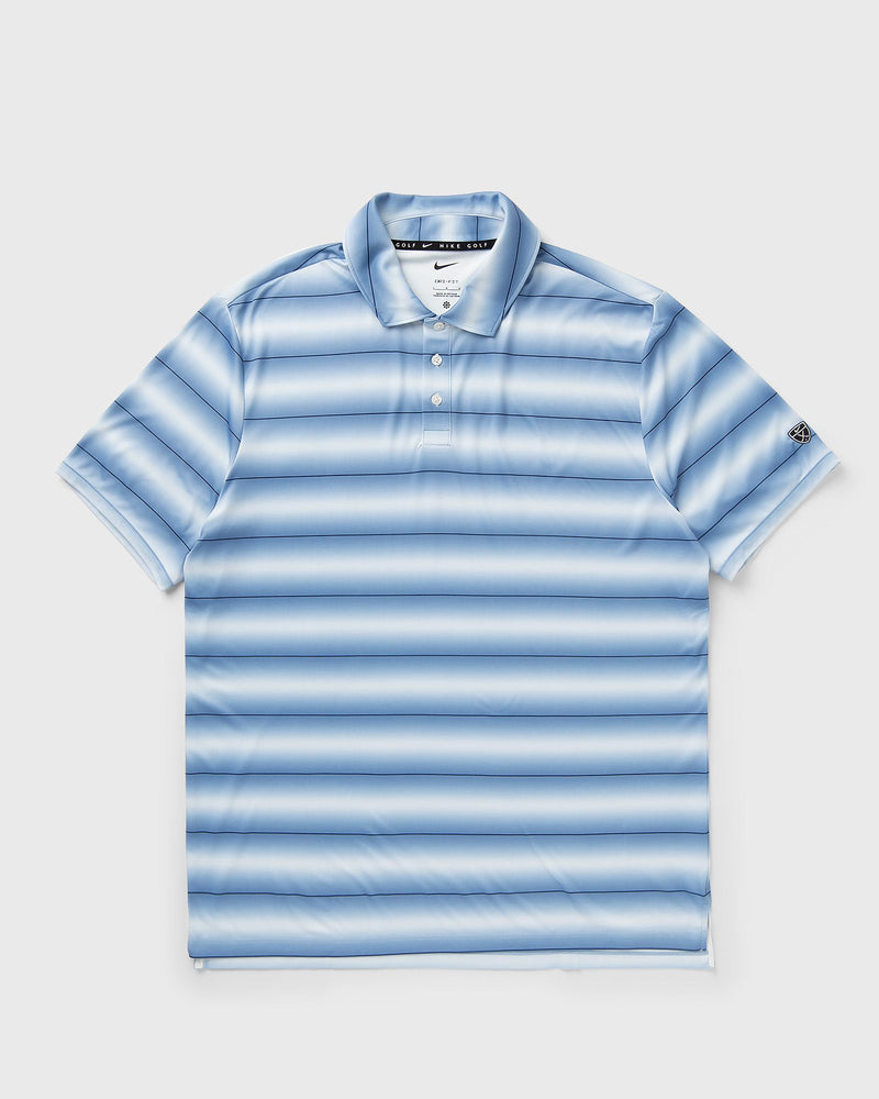 Nike Df Par Polo Ss Strpe Olc Blue