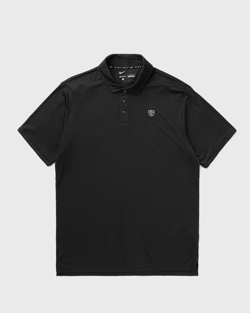 Nike Df Par Polo Ss Solid Black