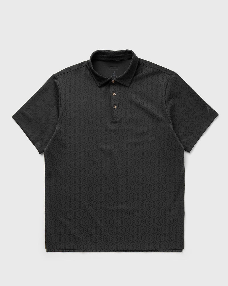 Jordan Sport Golf Jacquard Polo Black