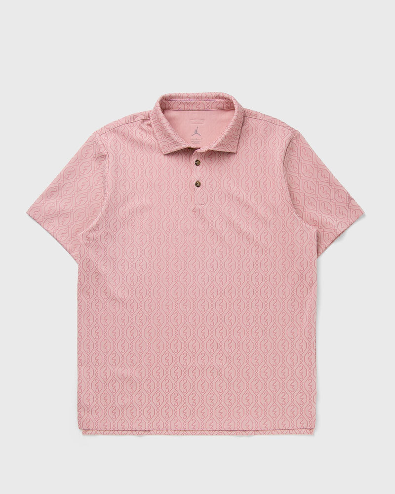Jordan Sport Golf Jacquard Polo Red