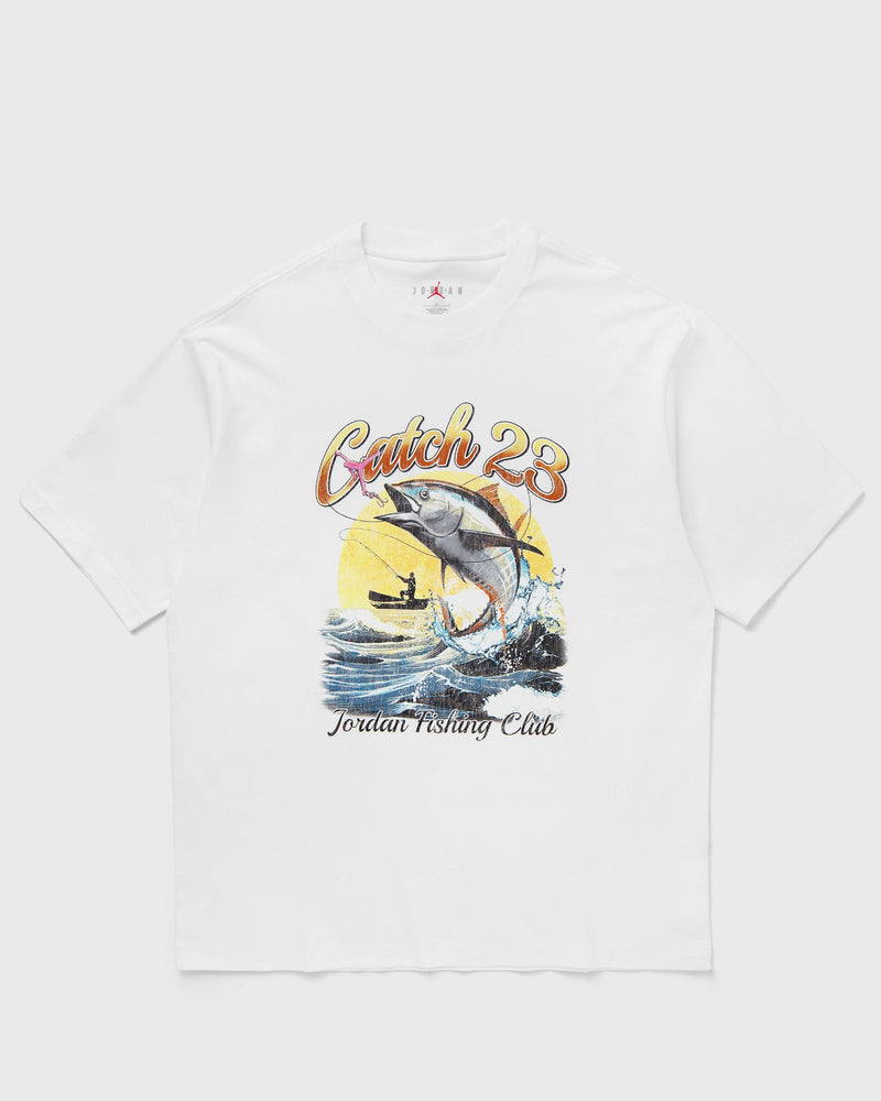 Jordan Nc Fish Gfx Ss Crew White