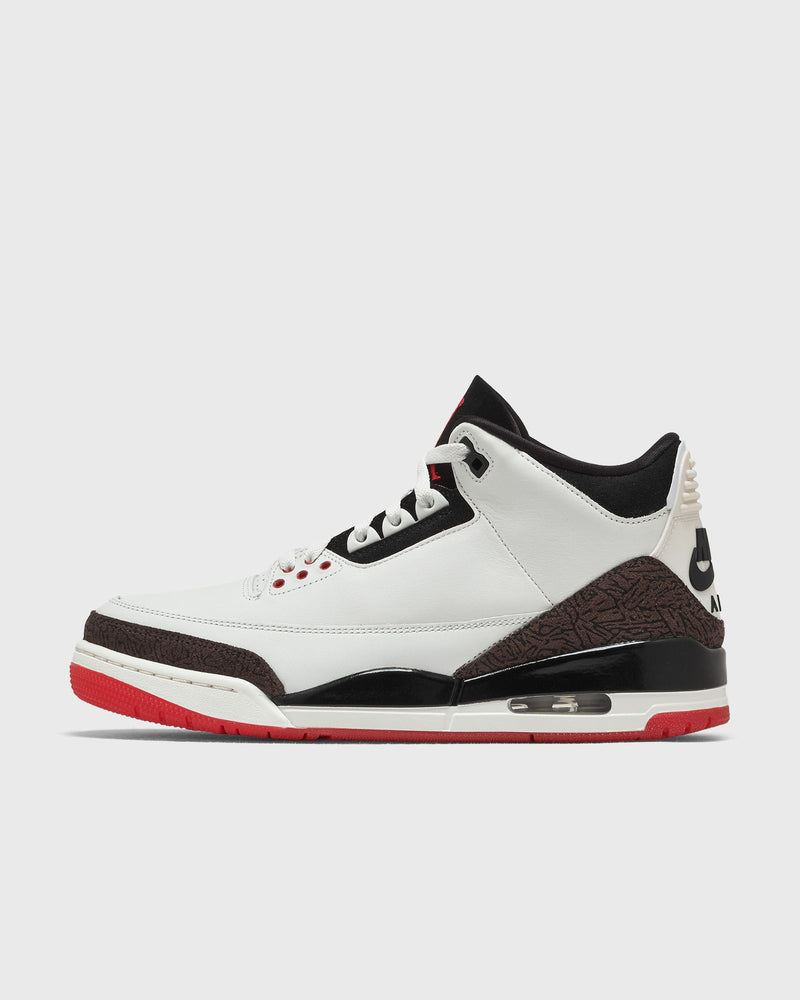 Jordan Air Jordan 3 Retro OG \'Sail and University Red\' Black|white