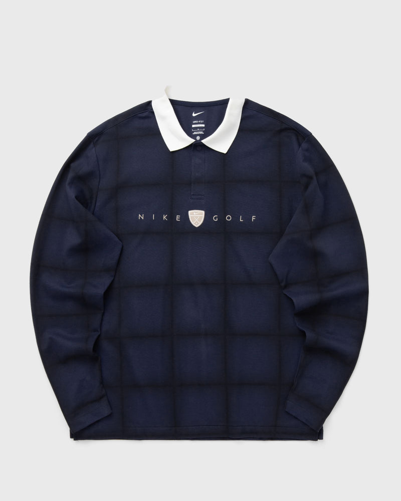 Nike Df Ff Polo Ls Loose Blue