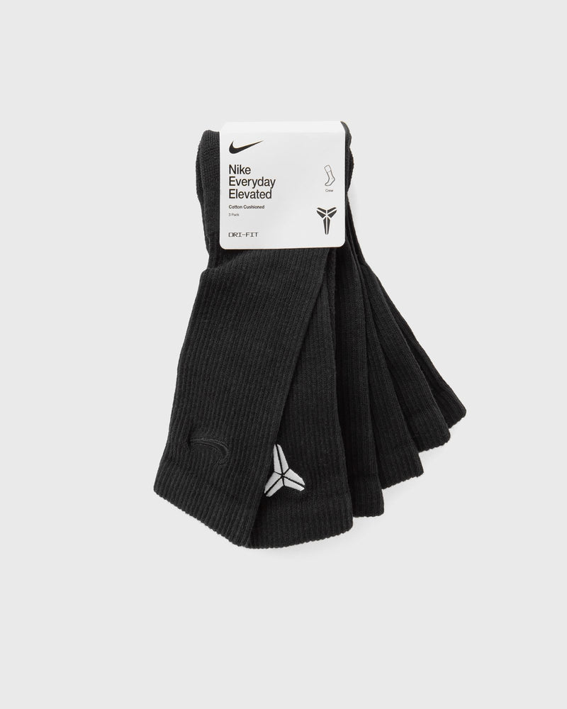 Nike Kobe Everyday Elevated Crew Socks 3Pack Grey