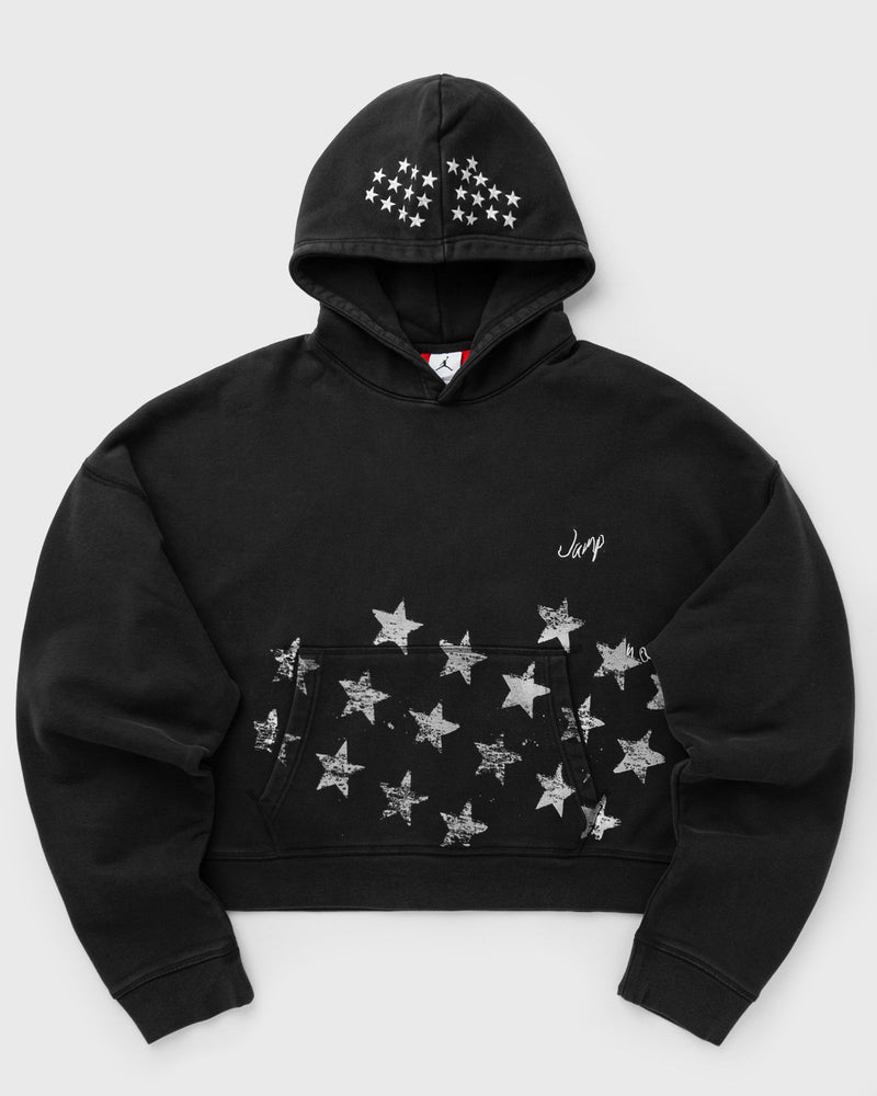 Jordan X Energy Inhouse Fear Crop Hoodie Black