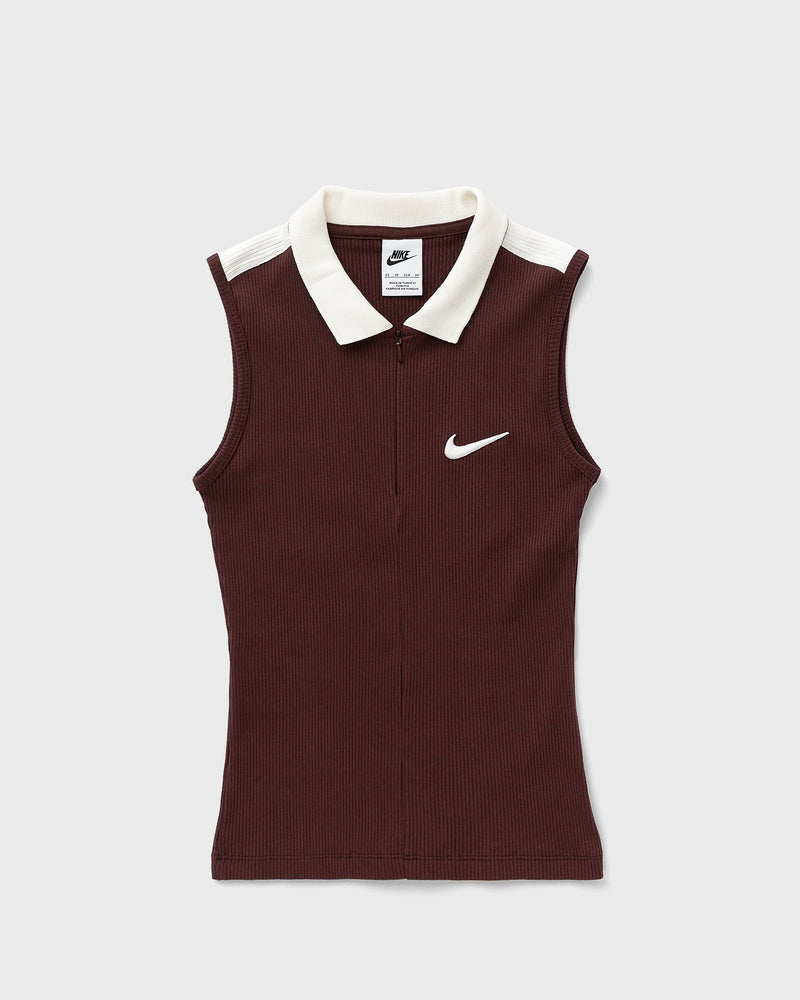 Nike Womens Fitted-Tank Red