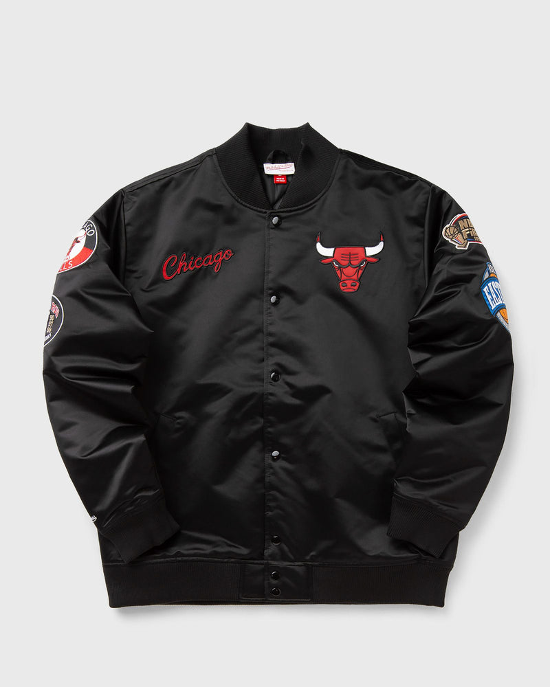 Mitchell & Ness NBA Blackout Heavyweight Satin Jacket Chicago Bulls