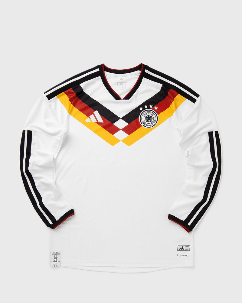 Adidas Dfb Deutschland 26 Home Authentic Long Sleeve Jersey White