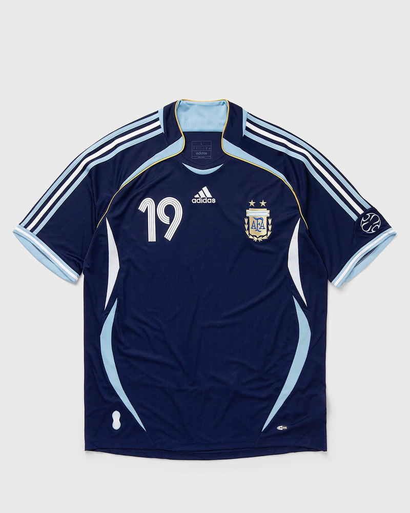 Adidas Argentina Away Jersey 2006 Messi Blue