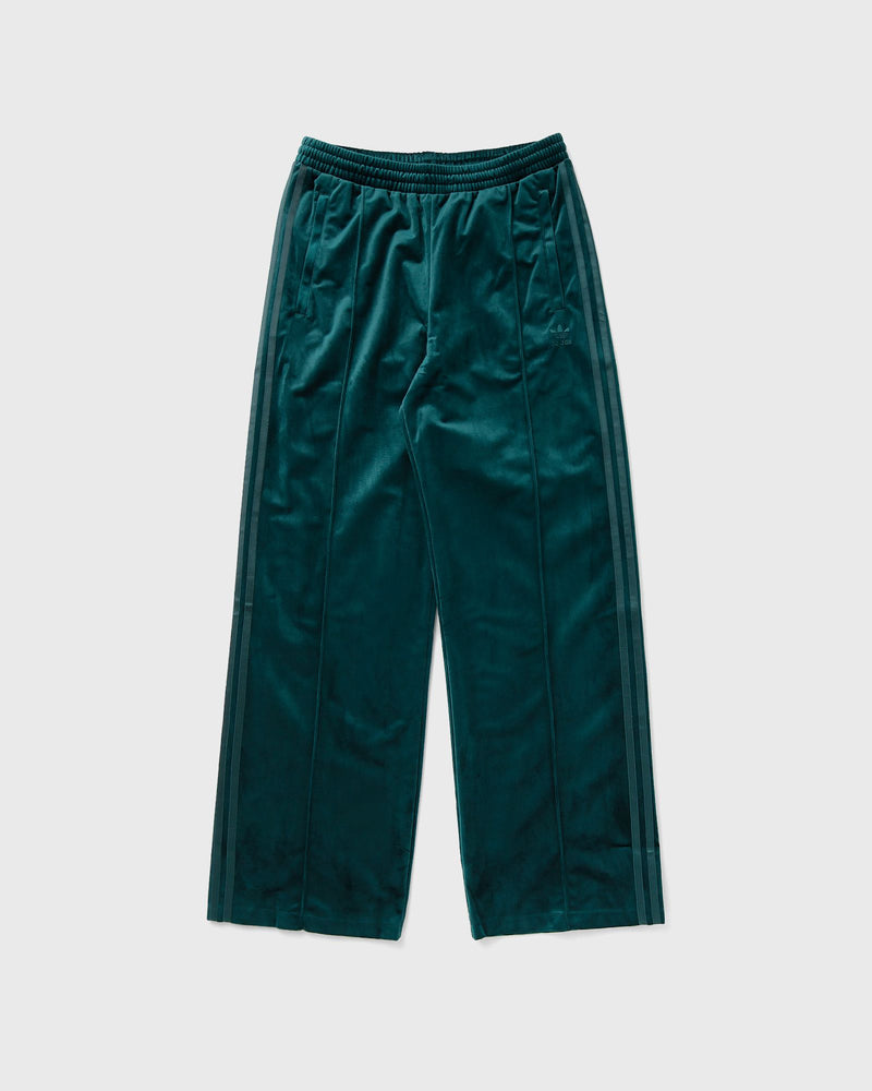 Adidas Womens Adicolor Velour Track Pant Blue