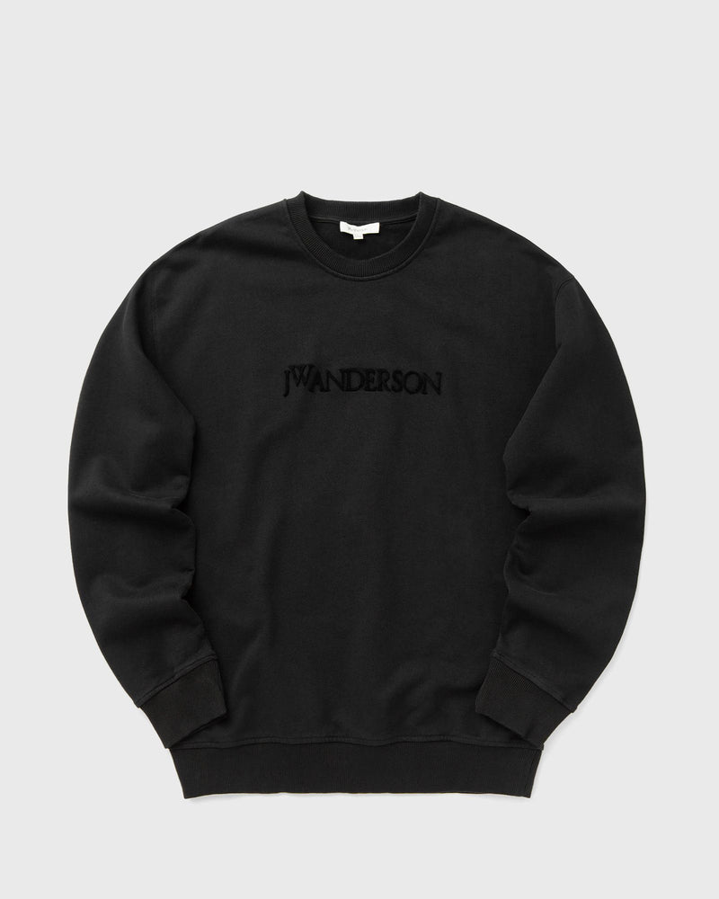 Jw Anderson Logo Embroidery Sweatshirt Black