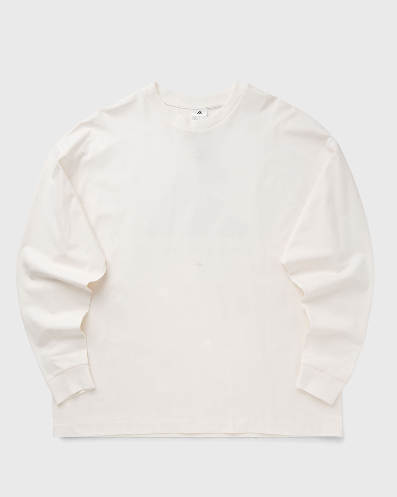 Adidas Basketball Long Sleeve Tee Beige