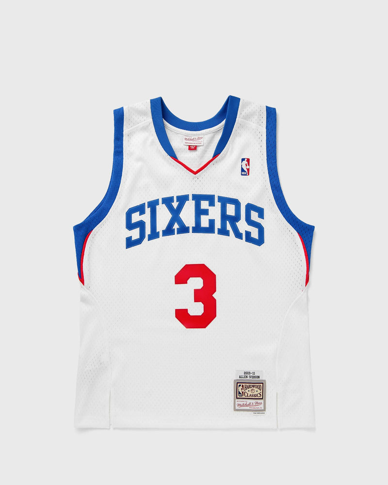 Mitchell & Ness NBA White Jersey Philadelphia 76ERS 2009 Allen Iverson #3