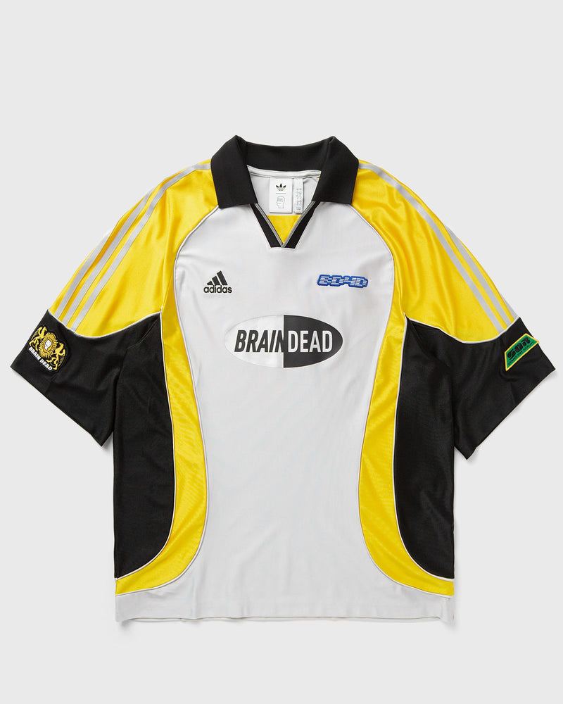 Adidas x Brain Dead Fb Jersey Grey|yellow