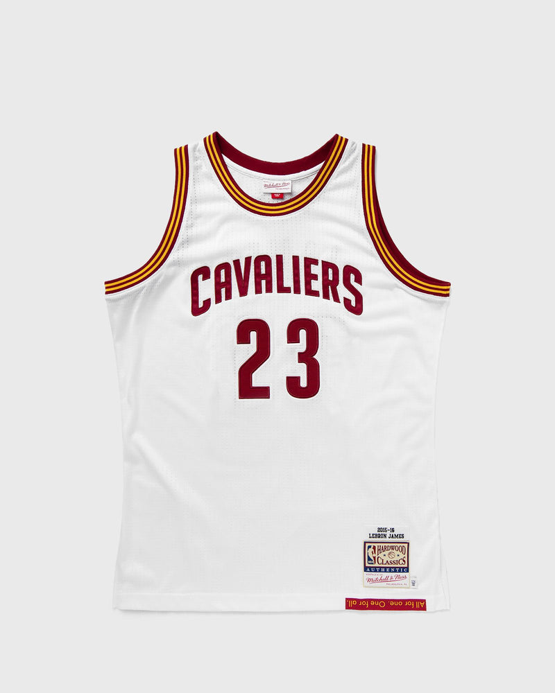 Mitchell & Ness NBA Authentic Jersey Cleveland Cavaliers White 2015 Lebron James #23