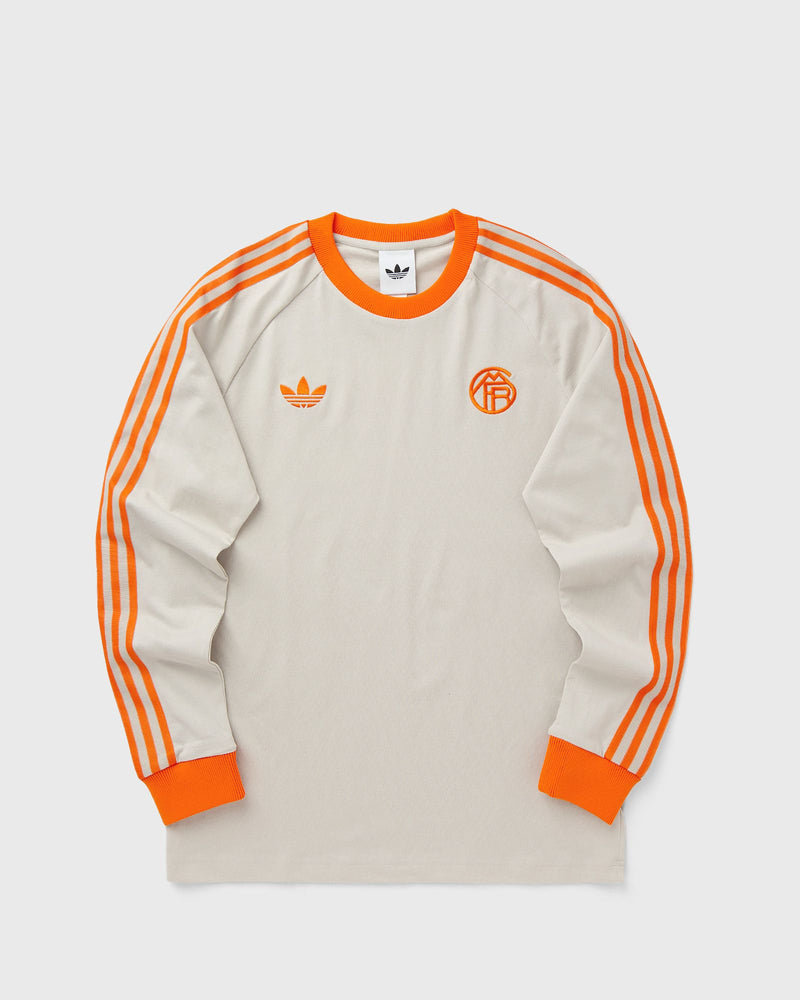 Adidas Fc Bayern Originals Long Sleeve Tee Beige