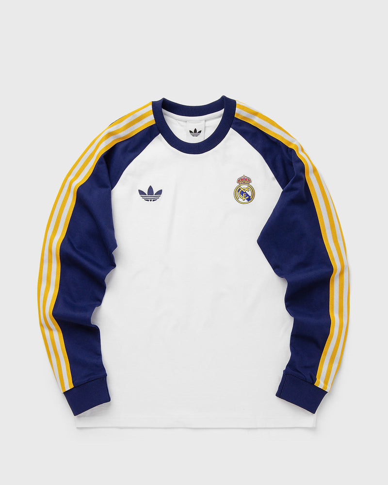 Adidas Real Madrid Originals Long Sleeve Tee White