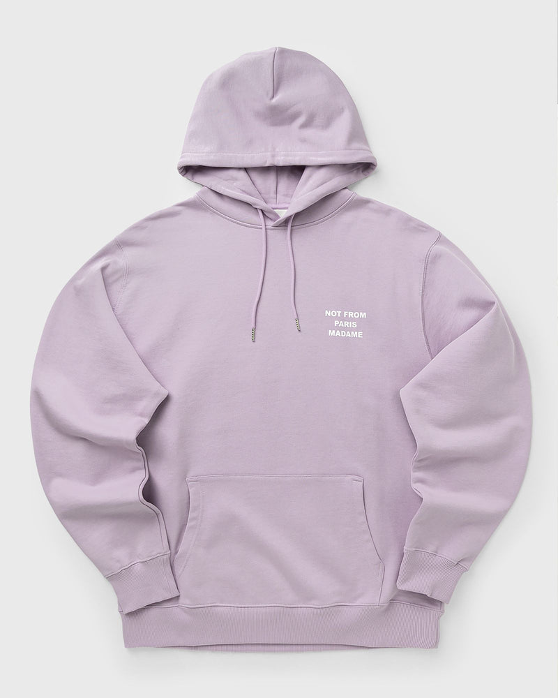 Drôle de Monsieur le Hoodie Slogan Purple