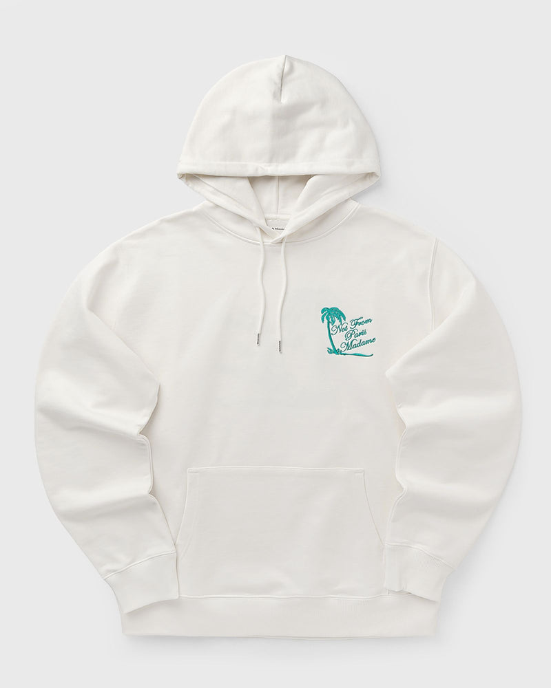 Drôle de Monsieur Hoodie Slogan Palmier Beige