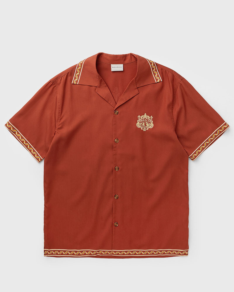 Drôle de Monsieur Chemise Brodèe Danseurs Red