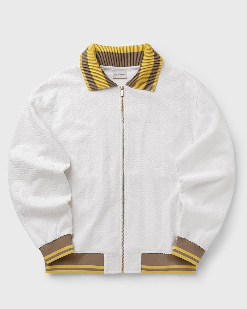 Drôle de Monsieur Veste Survítement Monogramme White