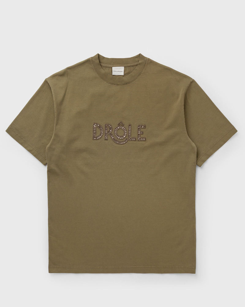 Drôle de Monsieur T-Shirt Drùle Ajourè Green