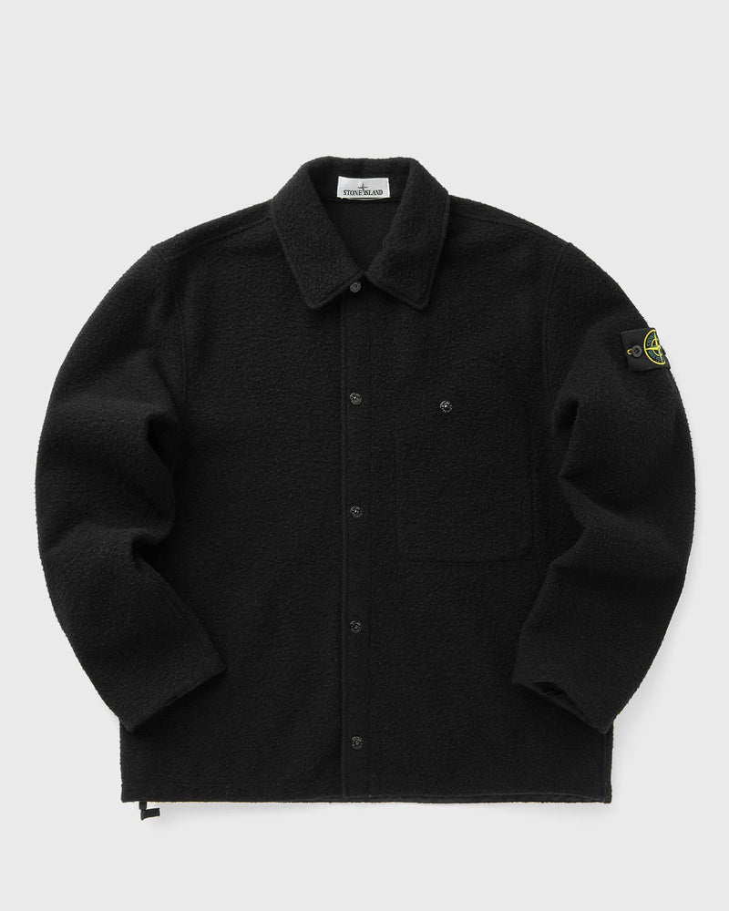 Stone Island Panno Ratinato Shirt Black