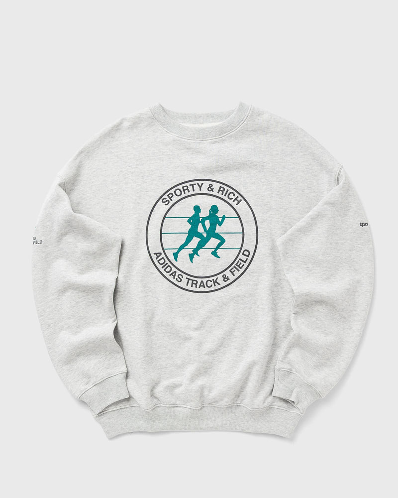 Adidas Womens X Sporty & Rich Sweater Grey