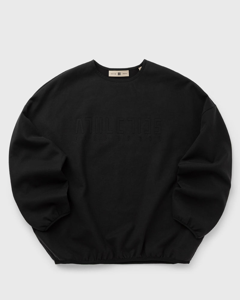 Adidas x Fear of God Athletics Suede Fleece Crewneck Black