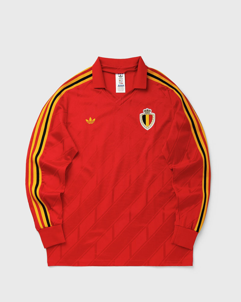 Adidas Belgium Home Jersey 1986 Red