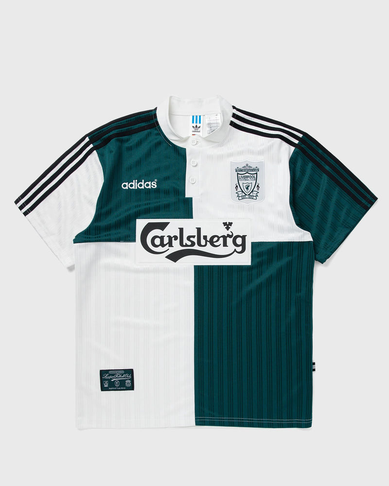 Adidas Liverpool Fc Away Jersey 95 Green|white
