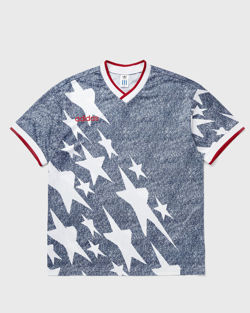 Adidas Denim Graphic Jersey Blue