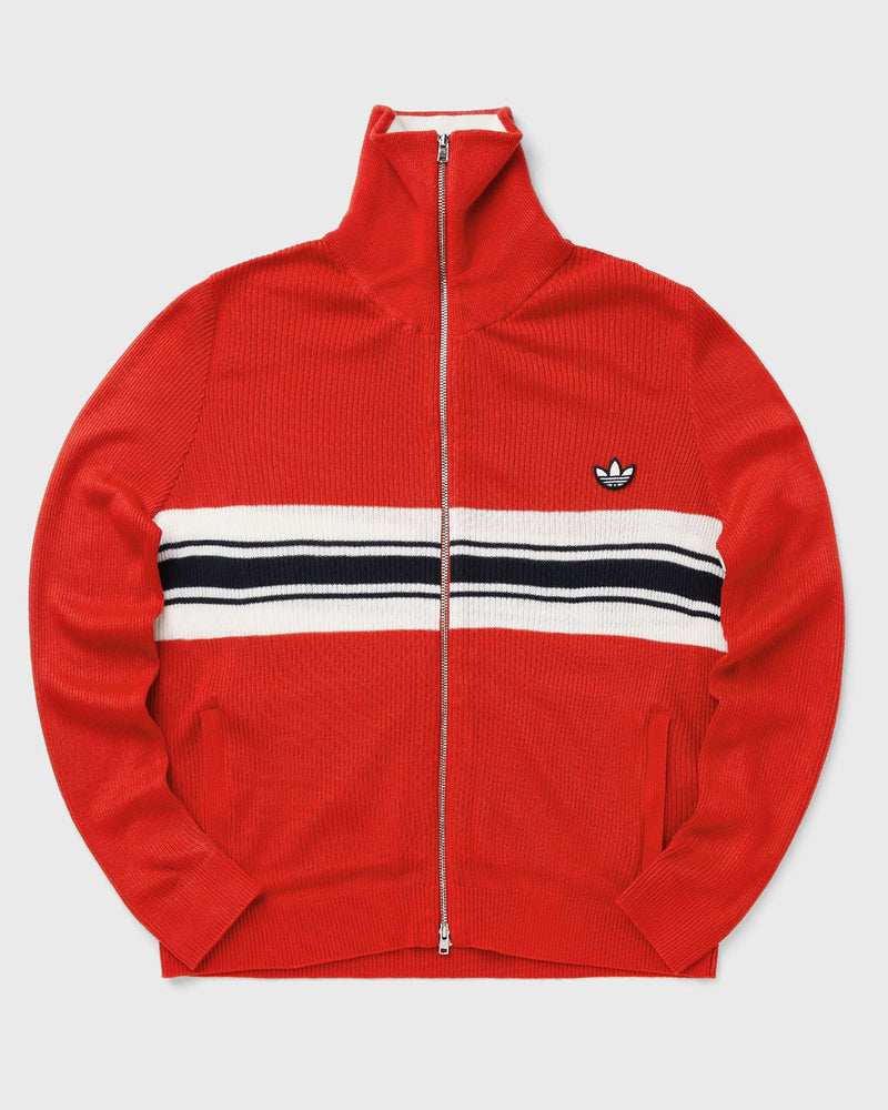 Adidas Womens X Wales Bonner W Knit Track Top Red